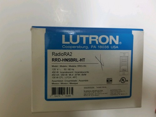 Lutron RadioRA2 RRD-HN5BRL HT  - FREE SHIPPING