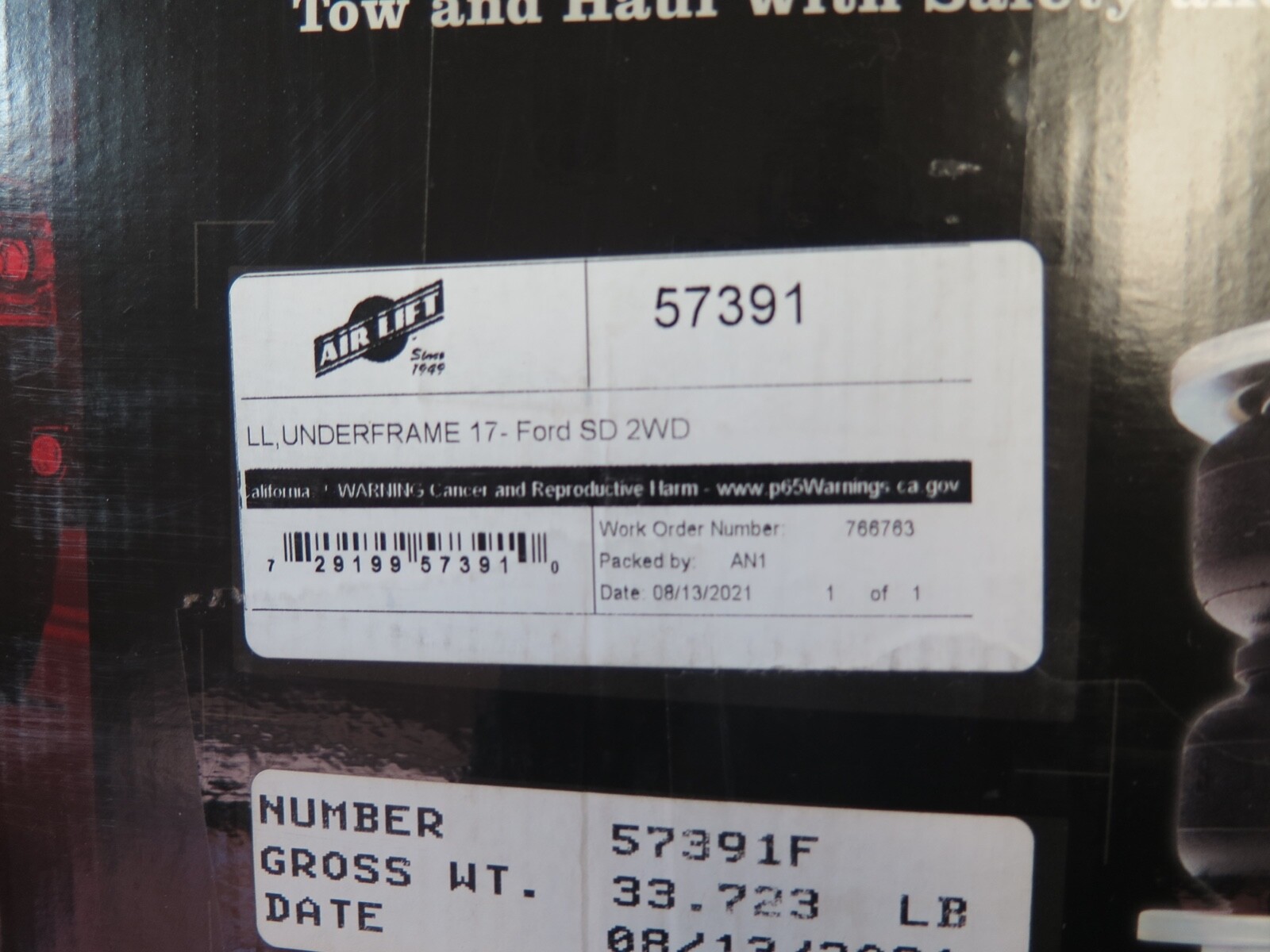 t*a LoadLifter 5000 Air Spring Kit - 57391 | Air Lift Company