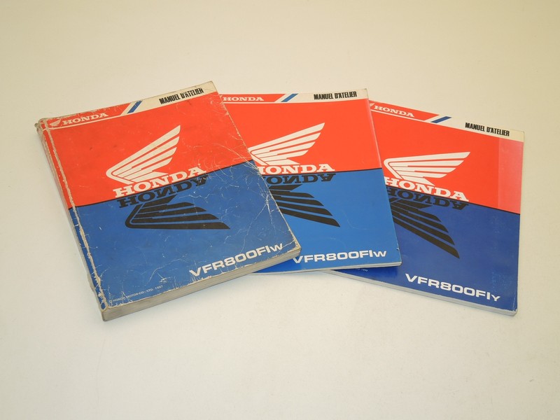 Revue Technique / Manuel Atelier Honda Vfr 800 Fi De 1998 / 2000