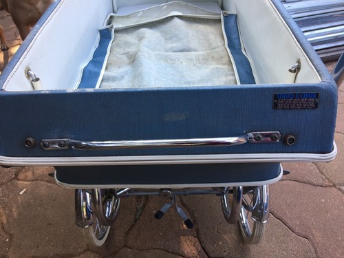 Excel Cond - VINTAGE REX STROLL-O-CHAIR PRAM BABY NANNY BUGGY STROLLER CARRIAGE