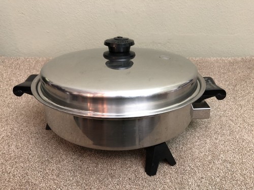 SALAD MASTER 7817 ELECTRIC SKILLET FRYER FRYING PAN 11