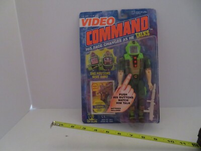 Toy Island Video Command Lizard Action Figure 1992 MOC