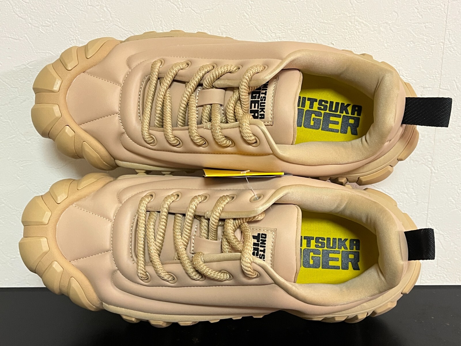 Pre-owned Onitsuka Tiger Dentigre Puff ( Desert ) 1183c147.200 [unisex] Casual Authentic In Yellow