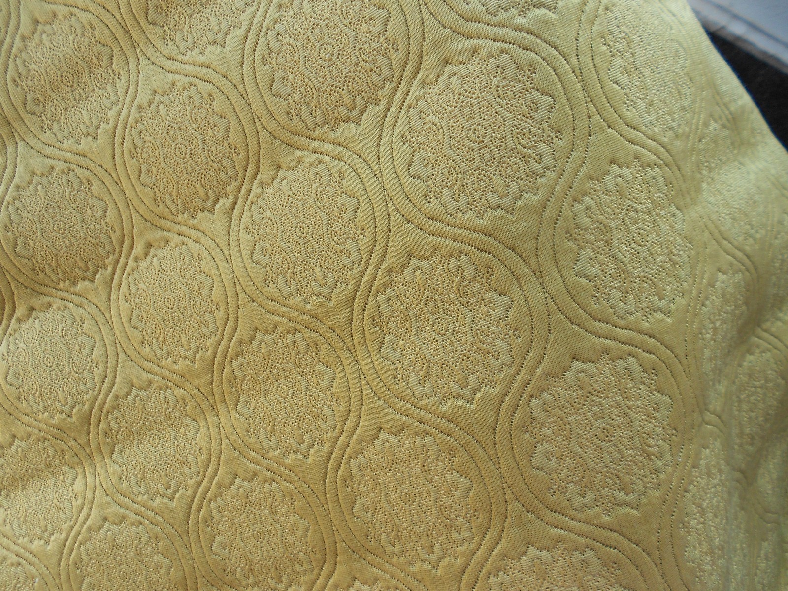 Vintage Brocade Matelasse Upholstery Fabric 64