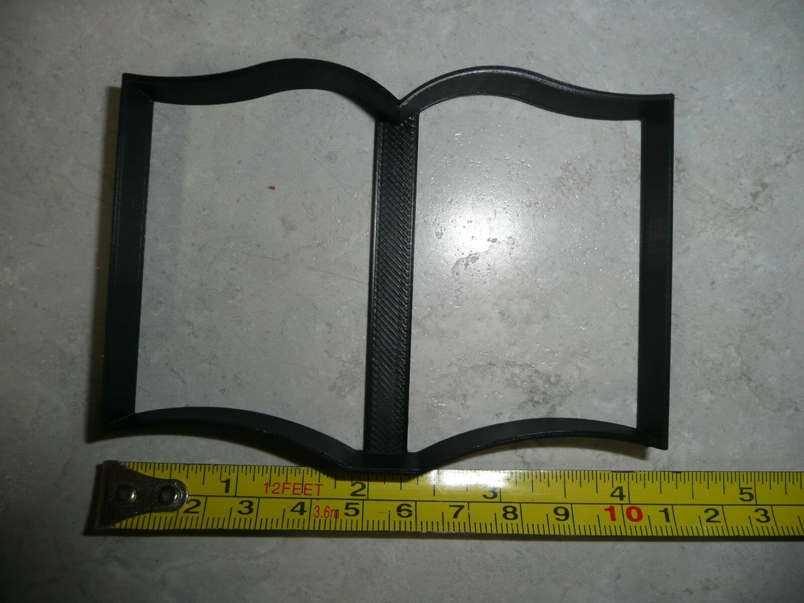 OPEN BOOK OUTLINE READING LIBRARY EDUCATION SCHOOL COOKIE CUTTER USA PR3430