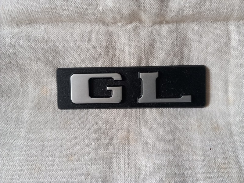 Logo Monogramme EmblÃ¨Me AdhÃ©Sif  Gl Peugeot 90 X 25 Mm