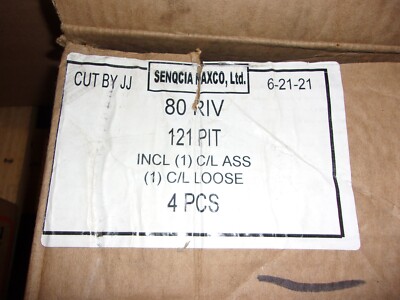 Senqcia maxco Chain 80 Riv 121 Pit 4pcs. # 80