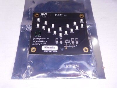 PDQ Manufacturing Sign Circuit Board LED Chevron Green For Laserwash M5 (070224)