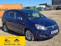2013 Vauxhall Zafira 1.6 16V Design Euro 5 5dr (SNav) MPV Petrol Manual
