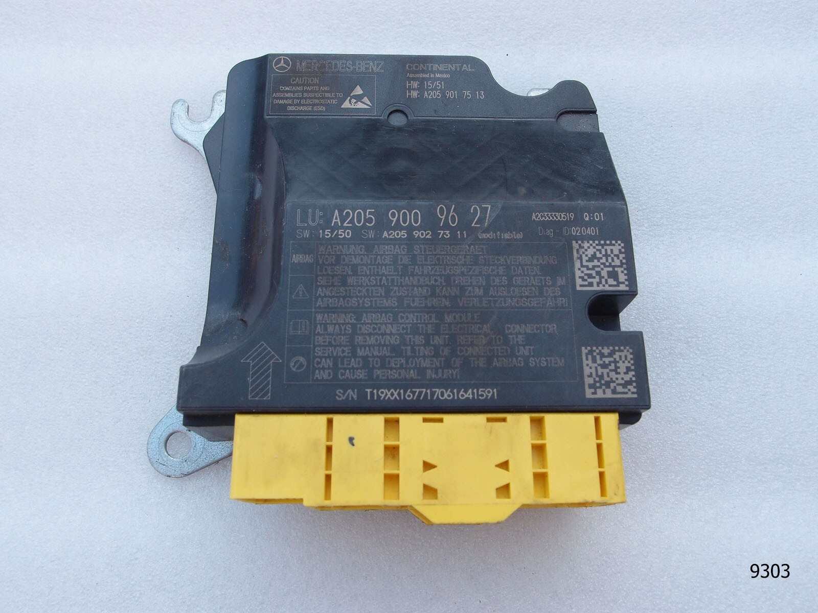 glc OEM MERCEDES C W205 GLC X253 ORIGINAL SENSOR CONTROL MODULE