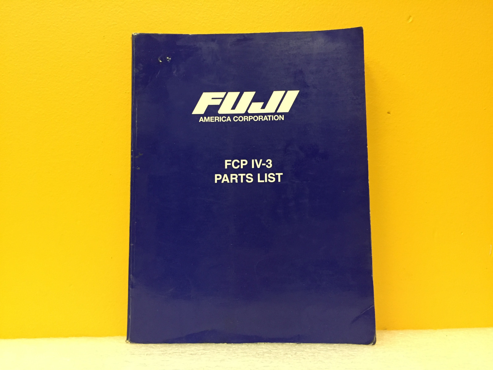 富士40 Fuji FCP IV-3 Parts List Catalog | eBay