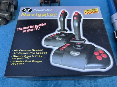 Power Joy Navigator TV Game System with Cartridge