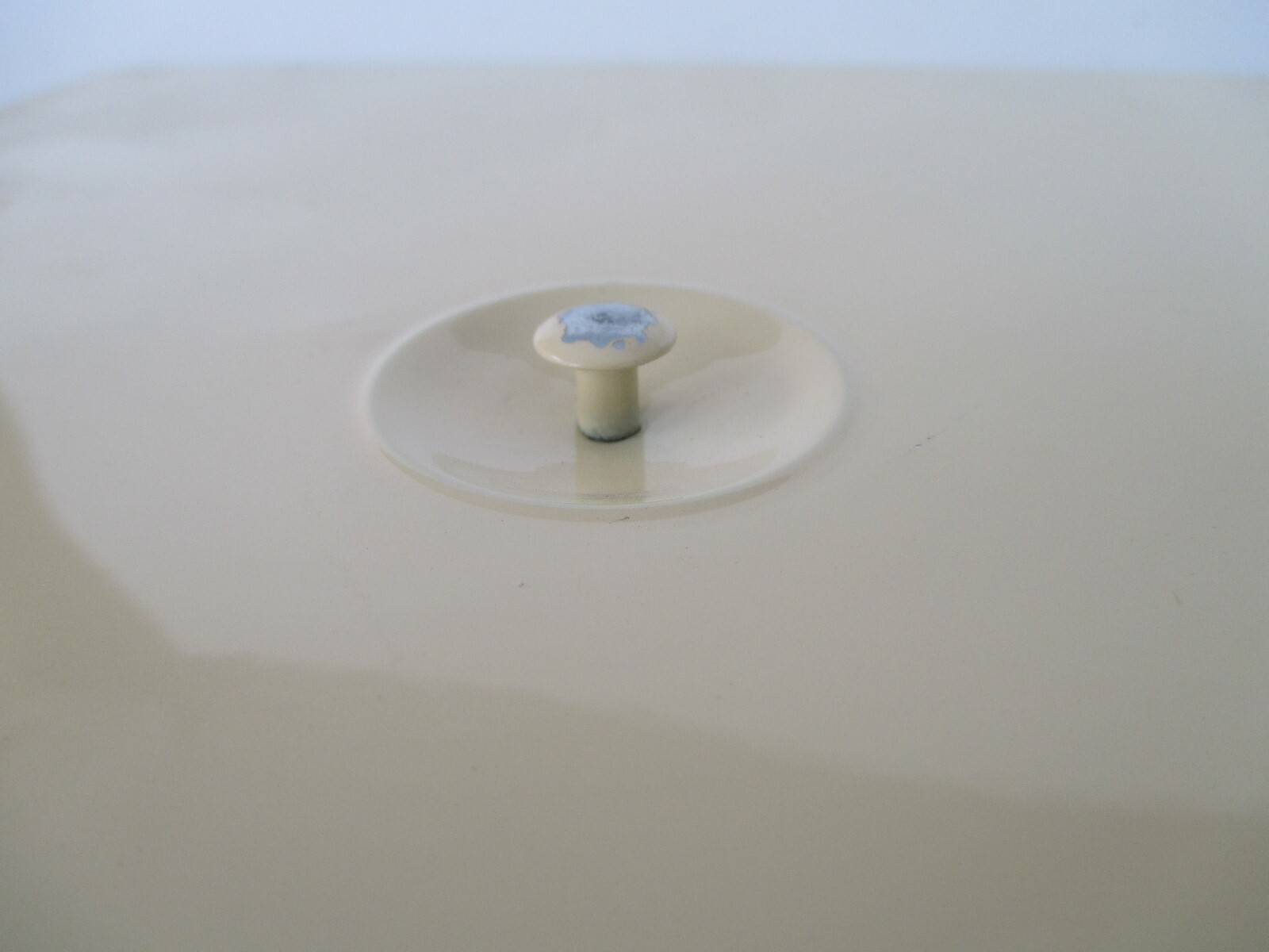 Antique Hoosier Cabinet Tin Metal Flour Bin REPLACEMENT Lid Square Cover Only