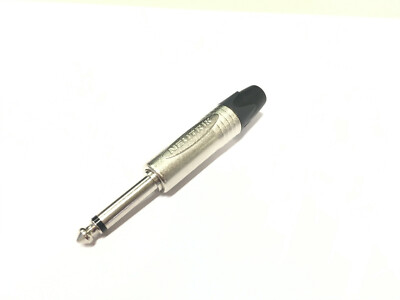 Neutrik NP2X Mono Klinkenstecker Steckverbindung 6,35mm/1/4'' 2 Pole silber 