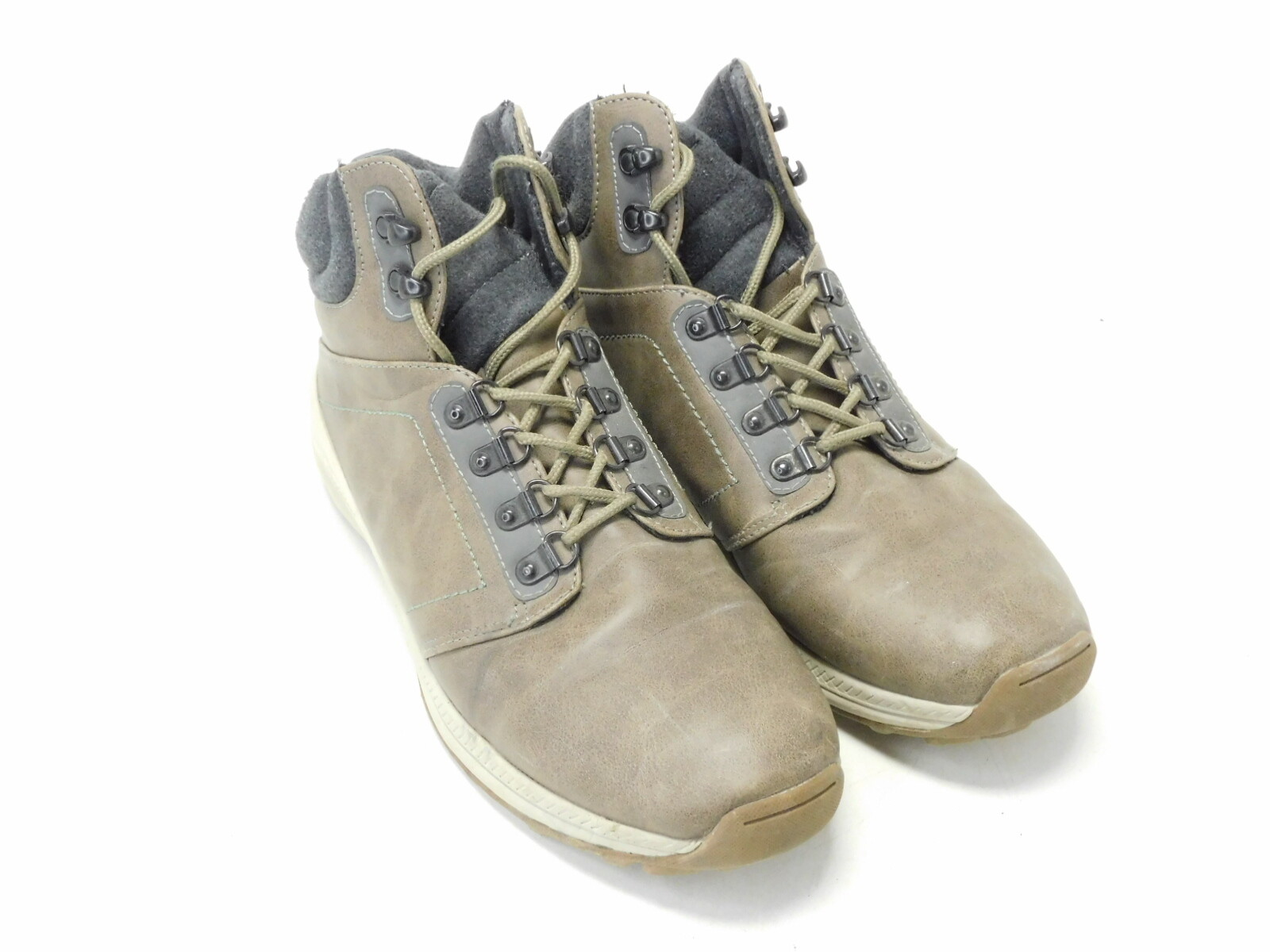 noa Cocoaroom Khombu Men's Nick Outdoor Leather Boots Memory Foam Brown