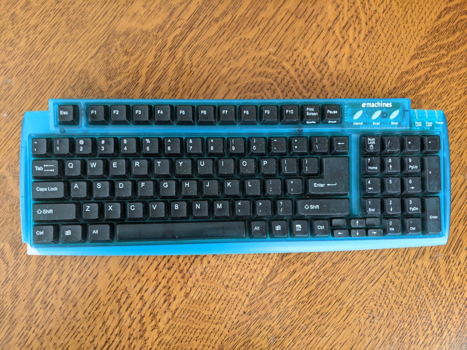 Translucent Green | Vintage Emachines One Keyboard Translucent Green | Vintage Emachines One Keyboard