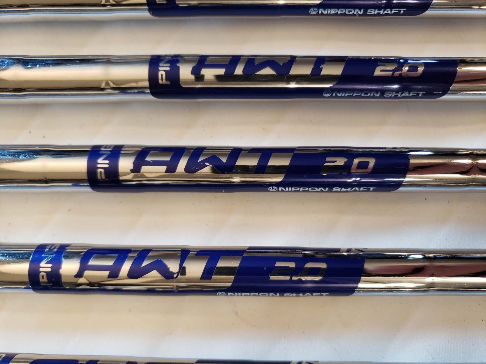 Used Ping G710 Black Iron Set (6-PW, UW, SW) 7 Irons - AWT 2.0 - Regular - +1"