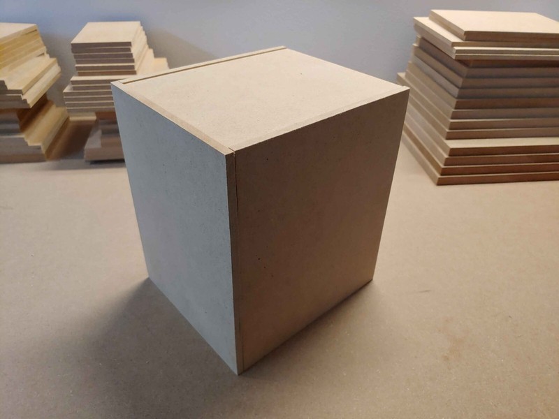 DIY 3.5 liter speaker cabinet kit blank (pair)