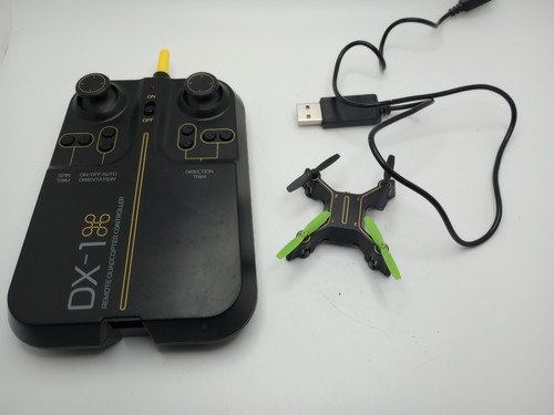 #N) Sharper Image Dx-1 Micro Drone Missing Charger 2.4 Ghz Technology Untested.