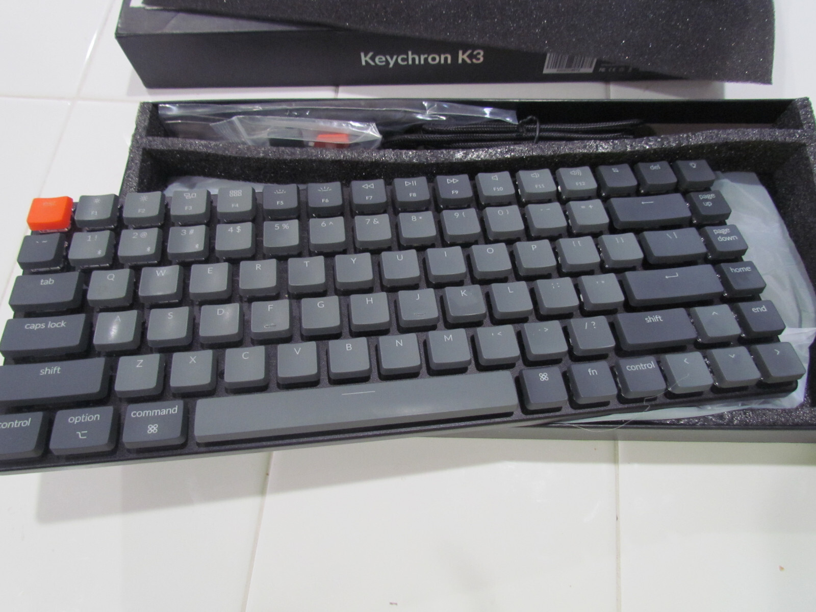 White K3a3 | Keychron K3 Wireless Mechanical Keyboard