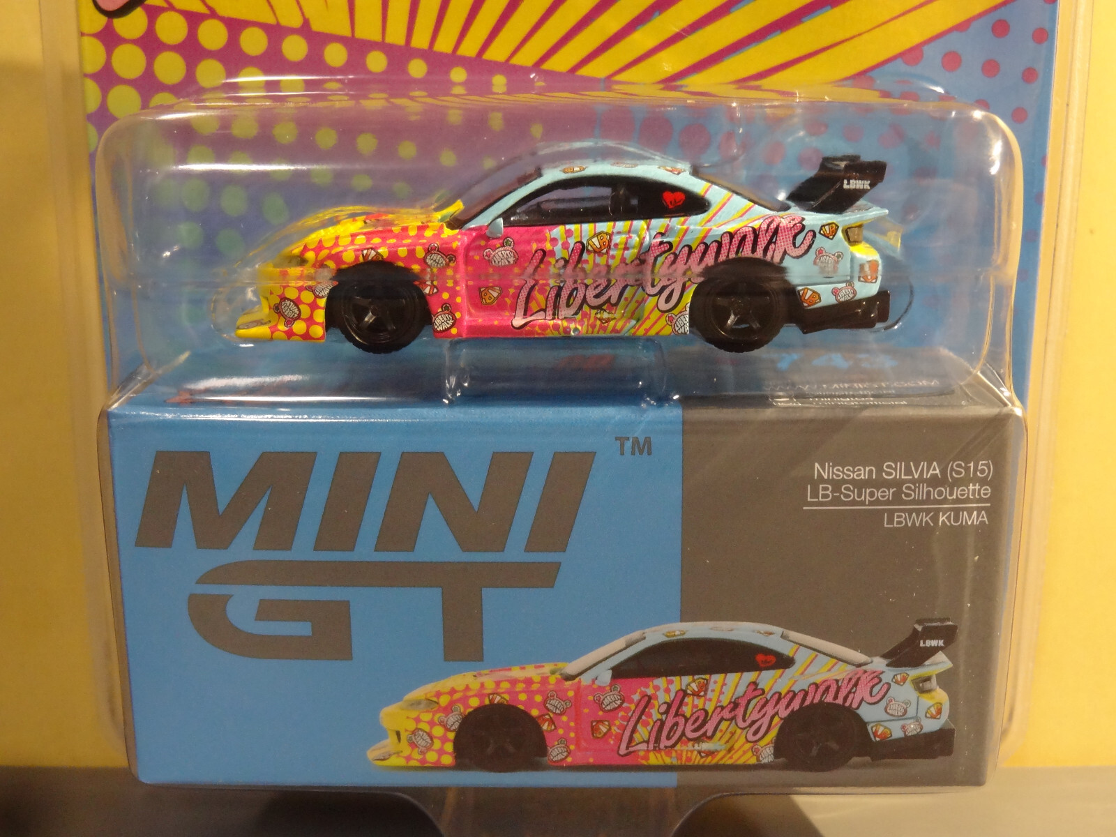 MINIGT ミニGT　LBWK　NISSAN S15 SILVIA 3台セット Amazon.com: MINI GT Nissan Silvia S15 LB-Super Silhouette