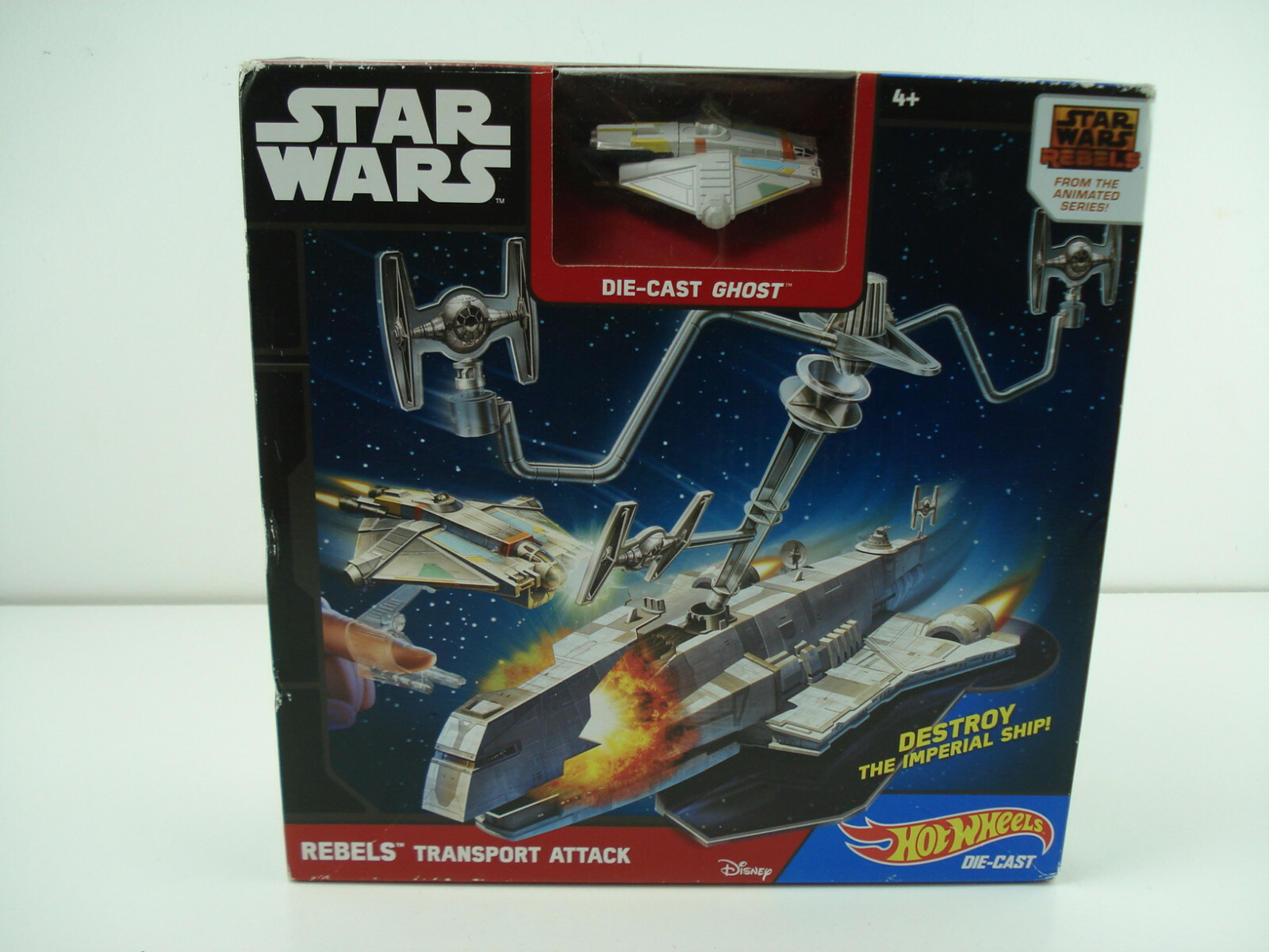 Купить Игровые наборы hot wheels star wars starship rebels transport ...