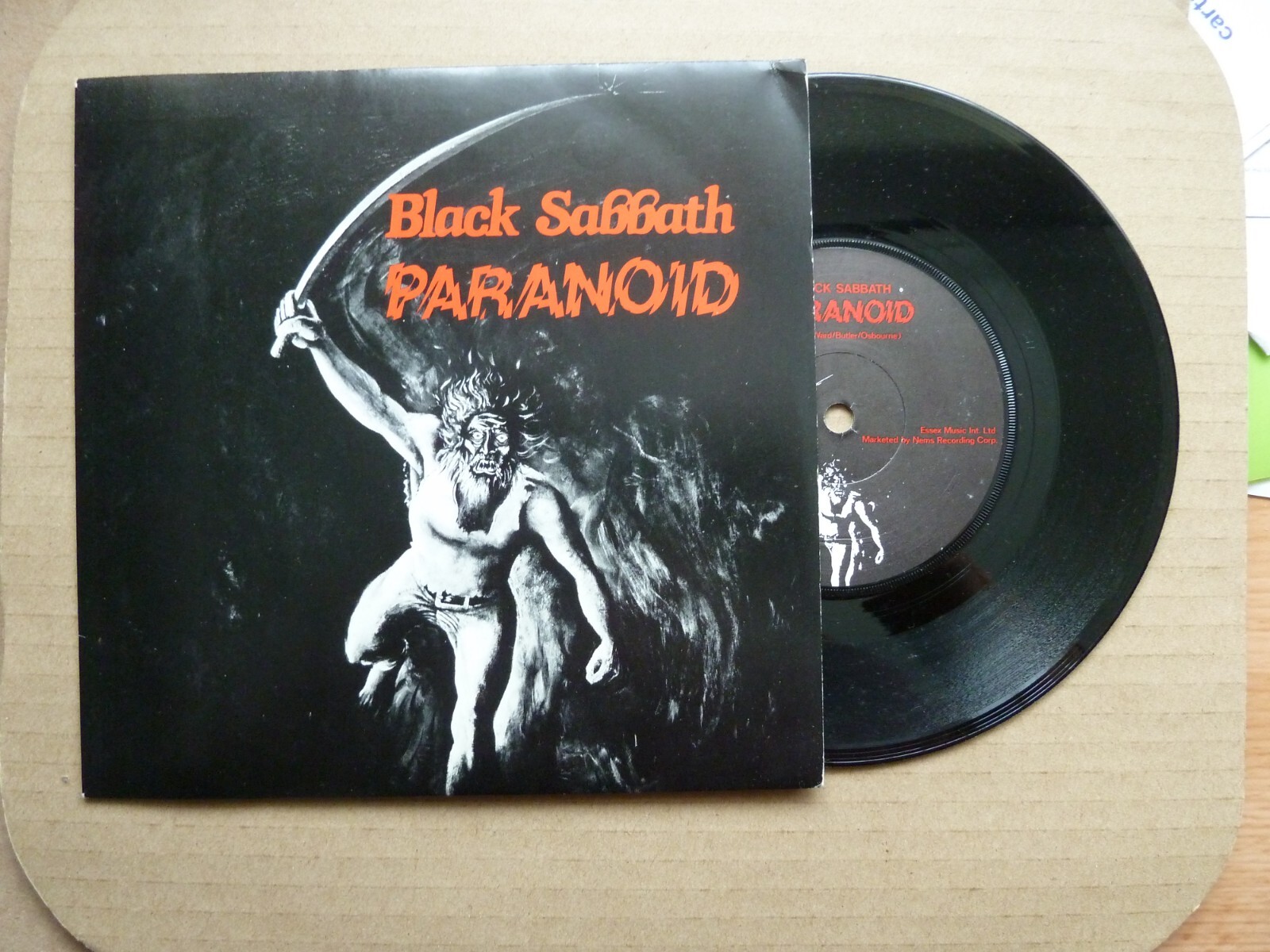 BLACK SABBATH - PARANOID / SNOWBLIND - 7