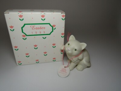 Easter Cat Dept 56 1999 Easter Figure #23861 - NIB