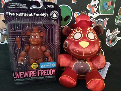 Funko FNAF Special Delivery Livewire Freddy (G.I.T.D) Figure & Plush Walmart Ex.