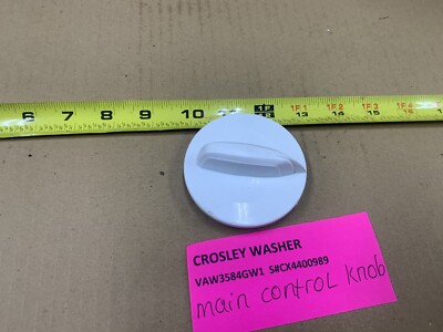 CROSLEY WASHER VAW3584GW1  Main Timer Control Knob