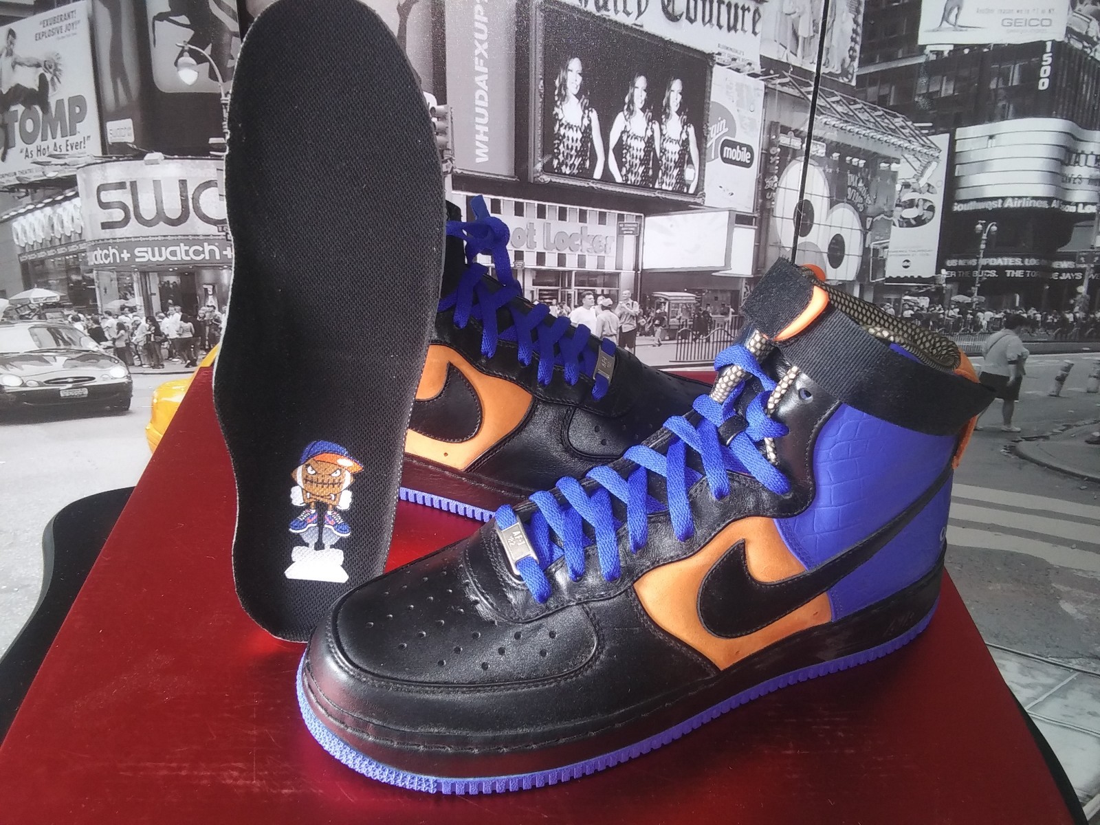 limited edition dj clark kent air force 1's