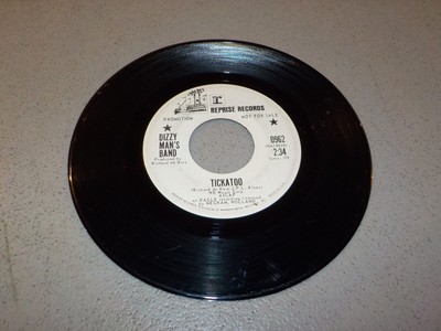 DIZZY MAN'S BAND ''Tickatoo / My Love'' Vinyl 45 VG+ Promo Record W735