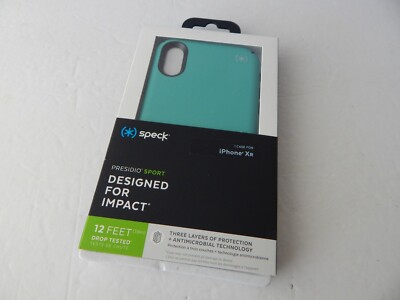 Speck Products Presidio Grip Print Metallic Clear Case For iPhone XR 6.1''  New