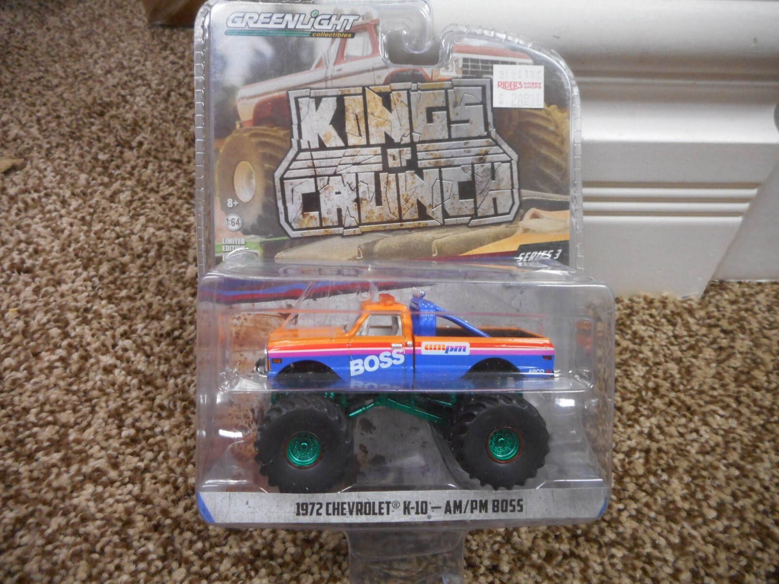 Kings of Crunch 1972 Chevrolet K-10 AM PM Boss Greenlight