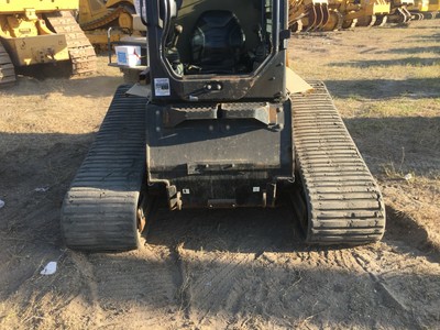 CAT 287B RUBBER TRACK SKID STEER , TURBO DIESEL HIGH FLOW AUX. HYDRAULICS W/CAB