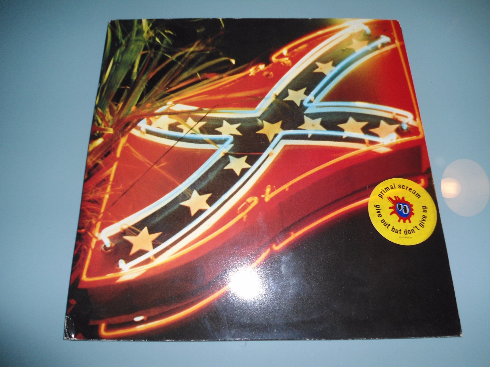 Primal Scream ‎– Give Out But Don't Give Up 2 X LP 1994 1st