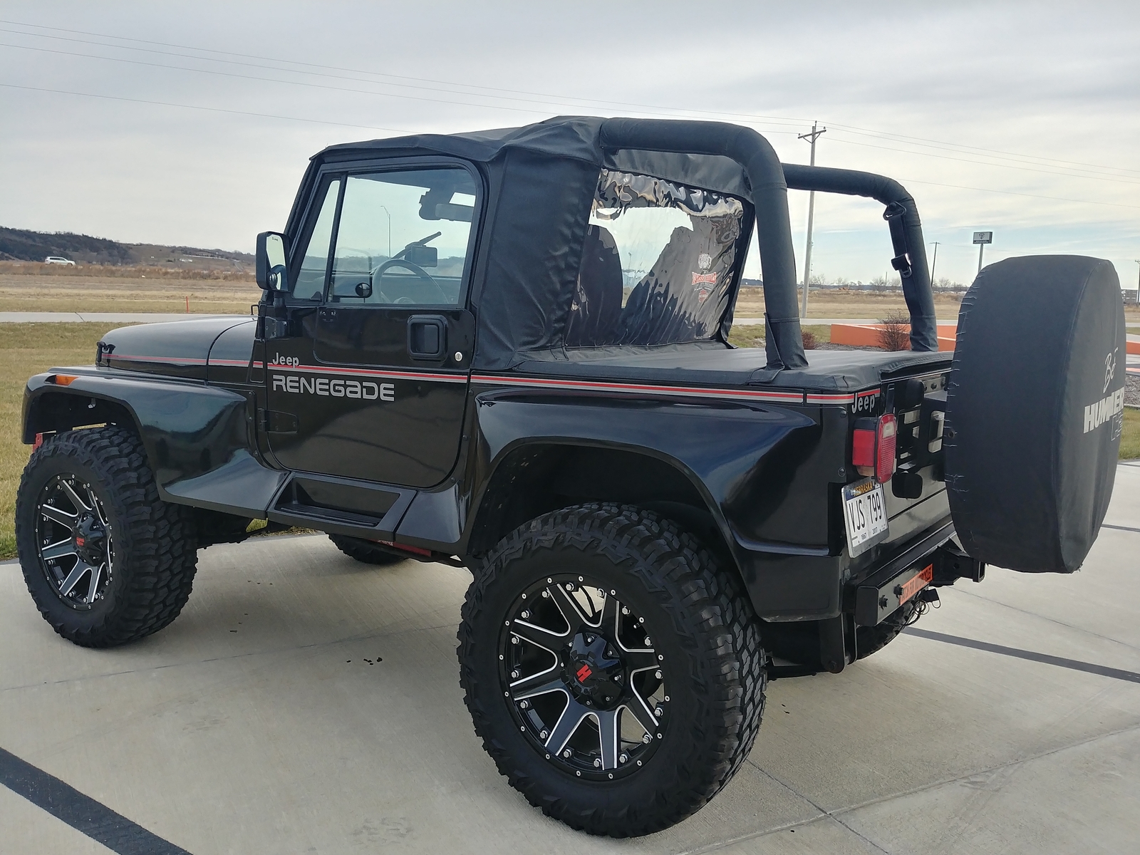 fits Rampage 19921995 fits Jeep Wrangler(YJ) Cab Soft Top And Tonneau
