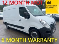 2016 Vauxhall Movano 2.3 CDTI H2 Van 125ps PANEL VAN Diesel Manual