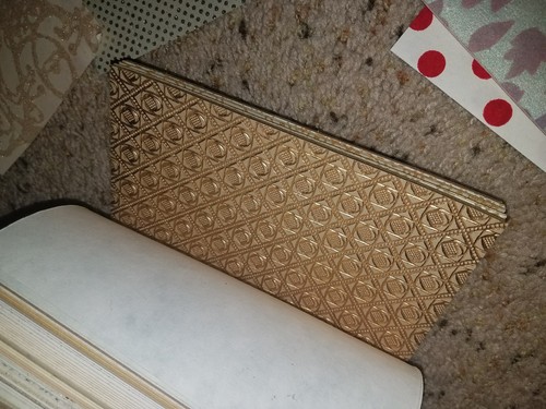 Huge LOT PATTERNED & TEXTURED 5X7 Cardstock DESIGNER PAPER 100+ SHEETS Glitter