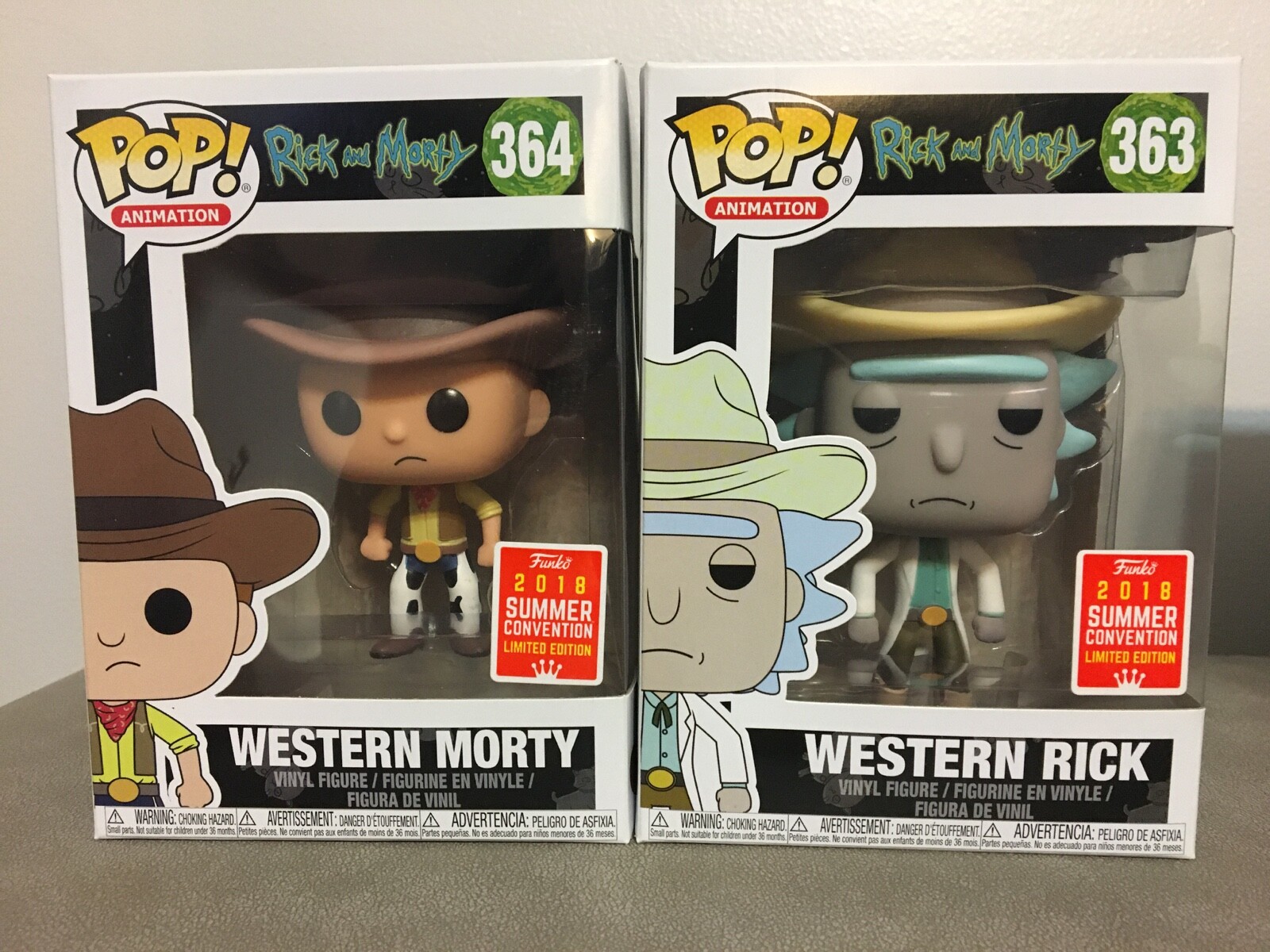 【アメリカ輸入未使用】 Funko pop Rick and Morty 4個 アメリカ輸入未使用】 Funko pop Rick and Morty 4個