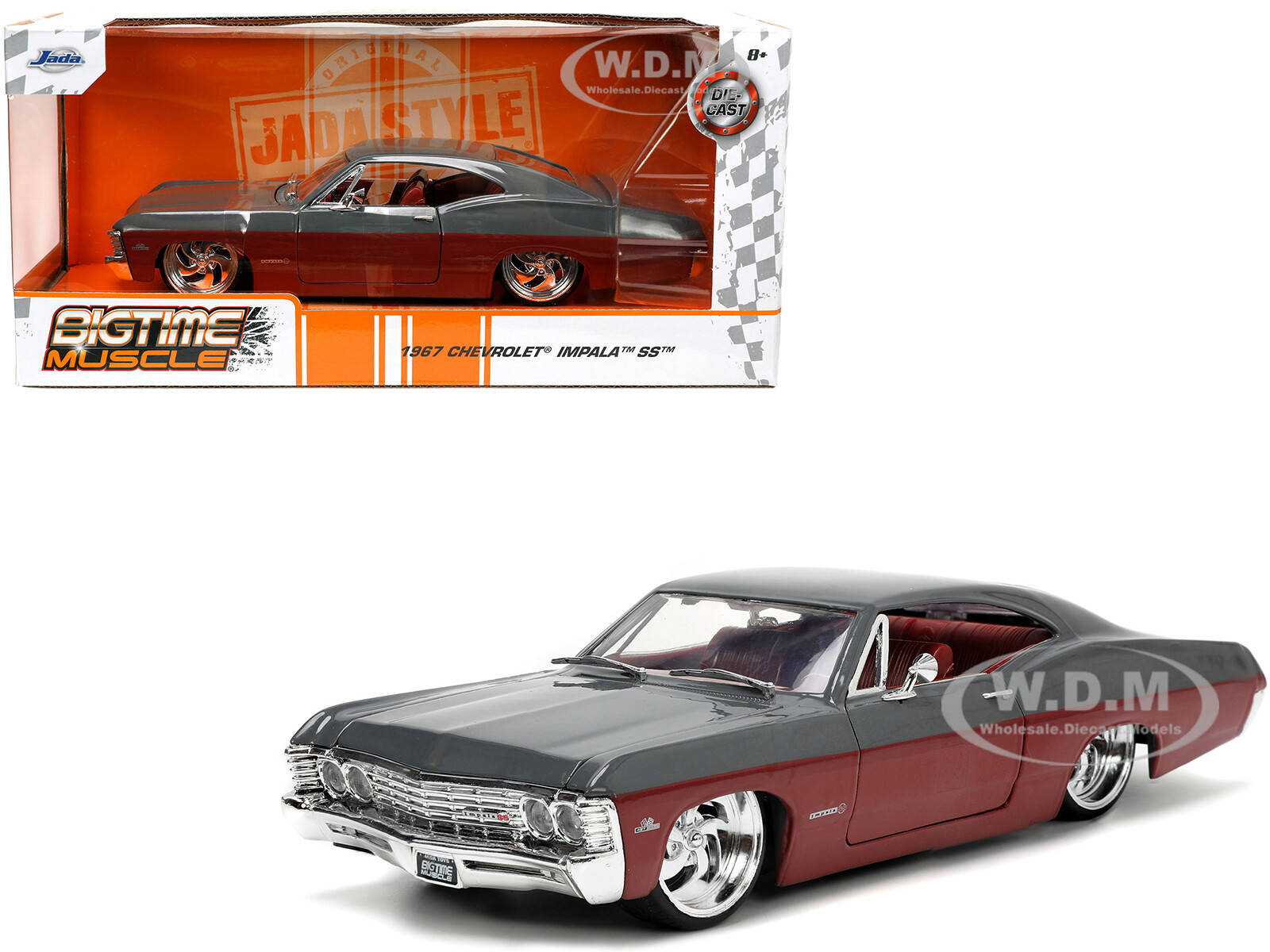 Jada 1967 Chevy Impala ブラック JADA BTM 1967 CHEVY IMPALA SS 1:24 BLACK | eBay