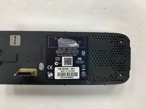 XBOX 360 Fat OFFICIAL MICROSOFT 120GB CLIP ON HARD DRIVE HDD OEM