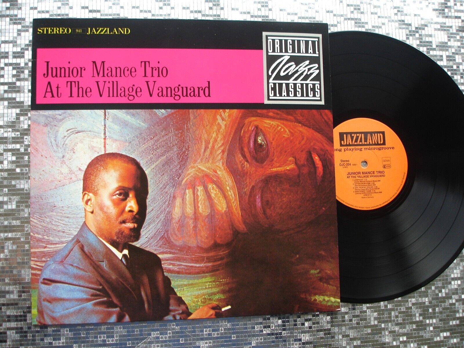 Junior Mance Trio ~ At The Village Vanguard ~ LP Original Jazz Classics OJC-204 Junior Mance Trio ~ At The Village Vanguard ~ LP Original Jazz Classics OJC-204