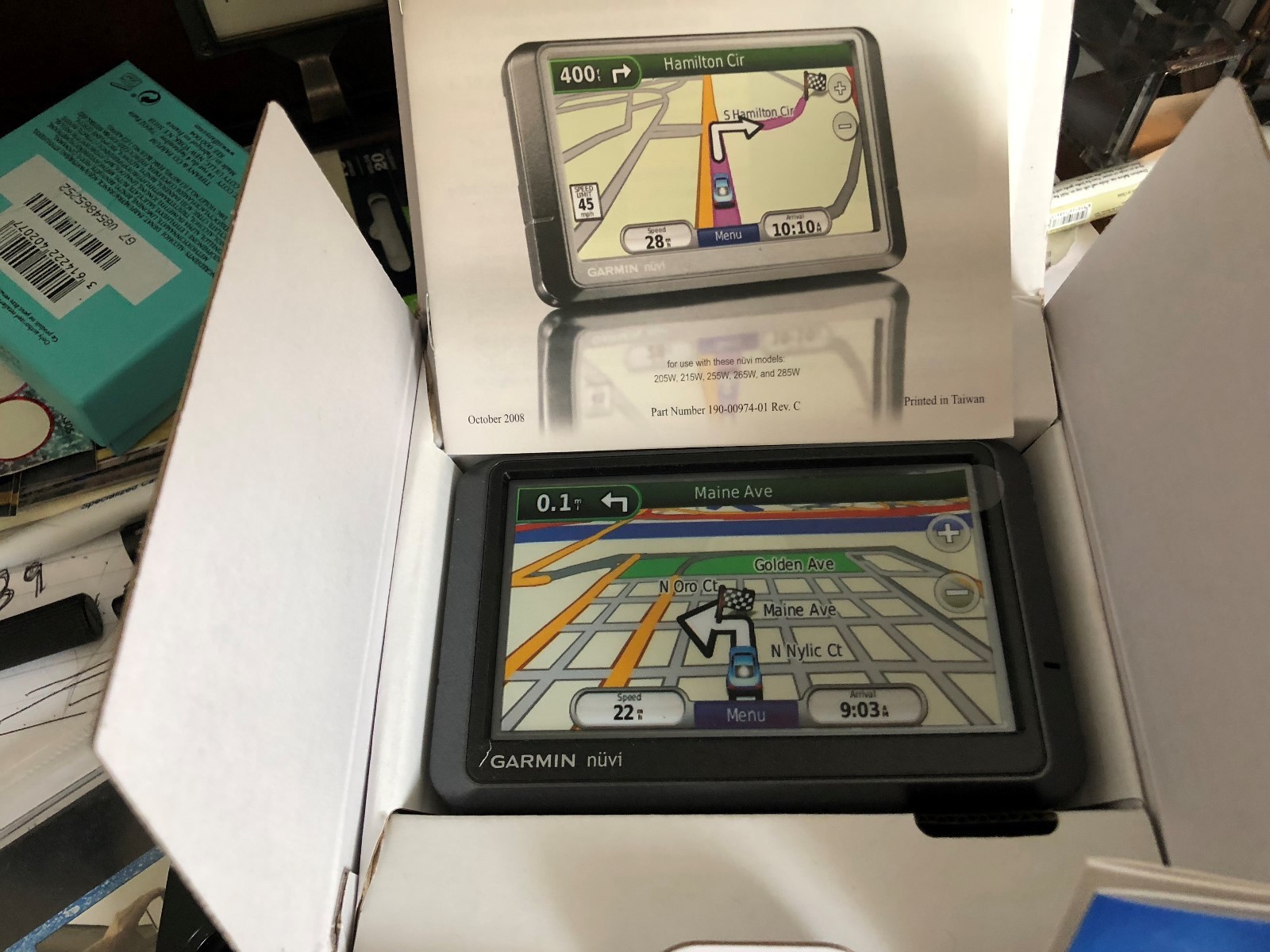 Garmin nüvi 205 Automotive Mountable with assessorys