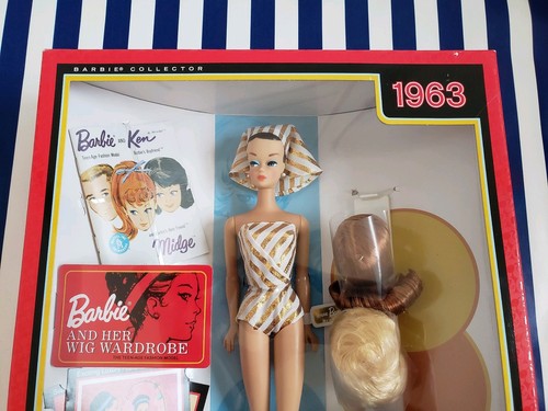 New NRFB Barbie Doll Vintage Repro Fashion Queen Reproduction 1963 My Favorite