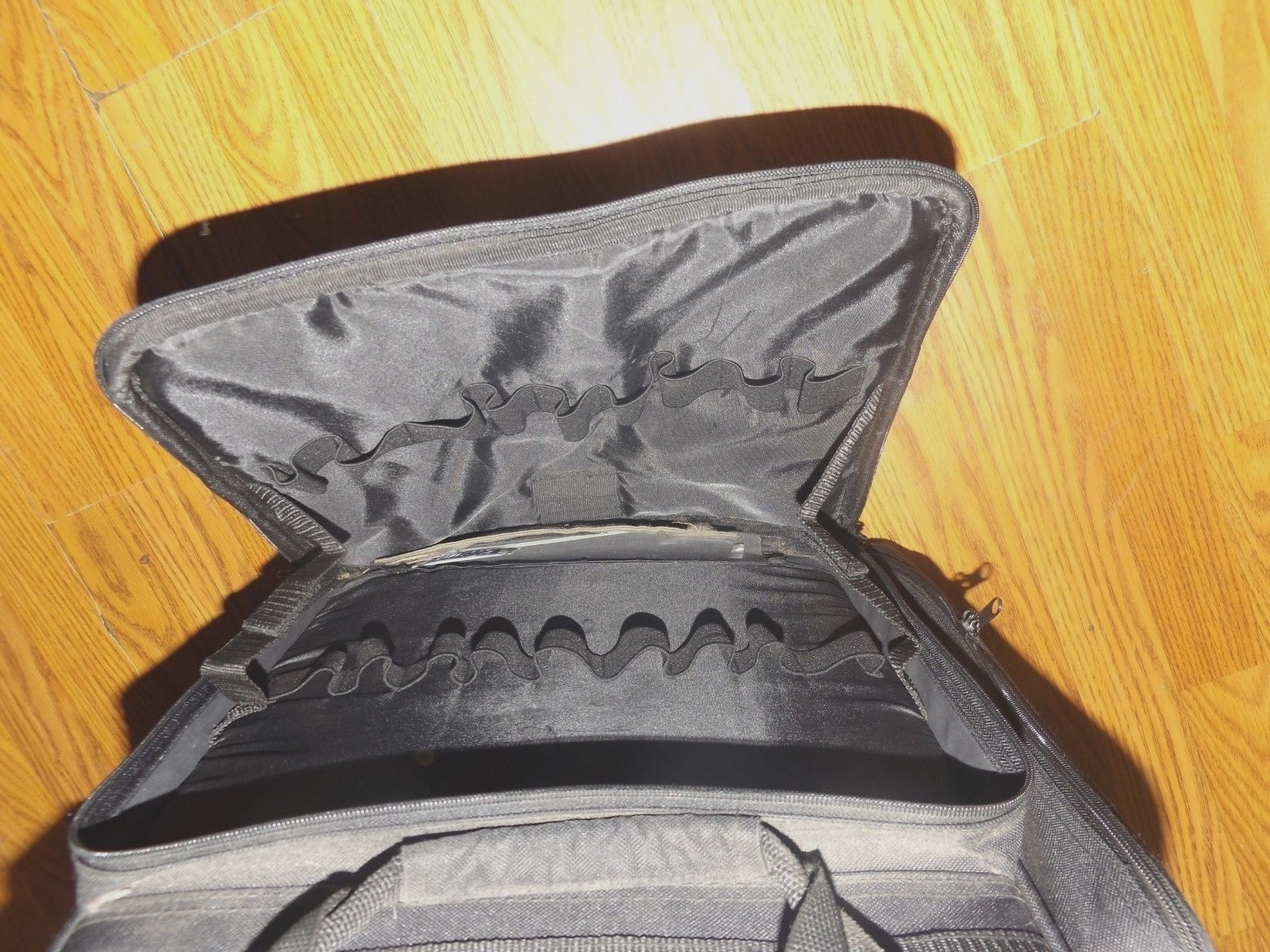 Crop In Style XXL Rolling Tote Bag Teacher Crafts Work Black