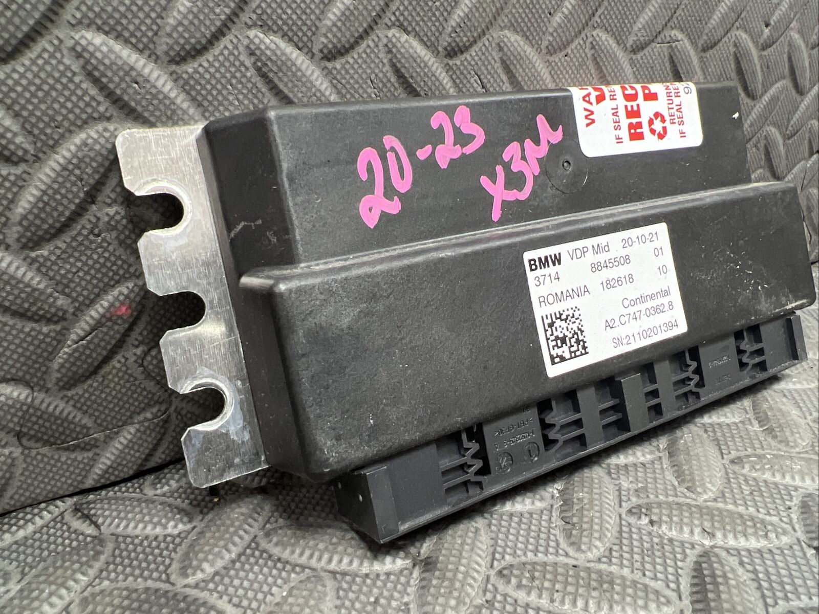 OEM 2020-2023 BMW X3M F97 ACTIVE SUSPENSION VDP MID CONTROL OEM 2020-2023 BMW X3M F97 ACTIVE SUSPENSION VDP MID CONTROL