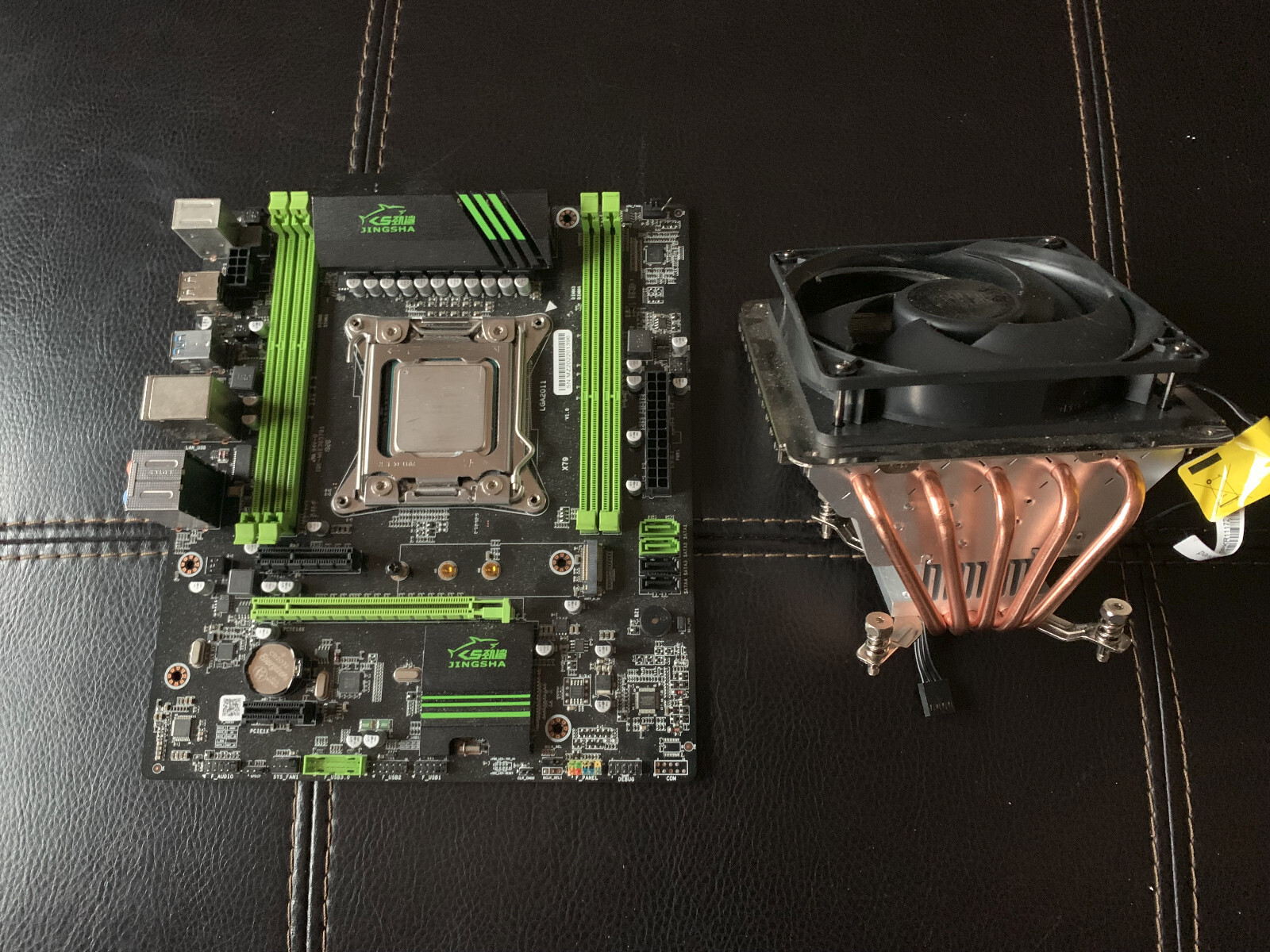 MSI X99-S01 ＋ Xeon E5-1650 v3 セット[ジャンク] X99-S01(MSI X99S SLI PLUS BIOS組込済) CPUセット(Xeon E5