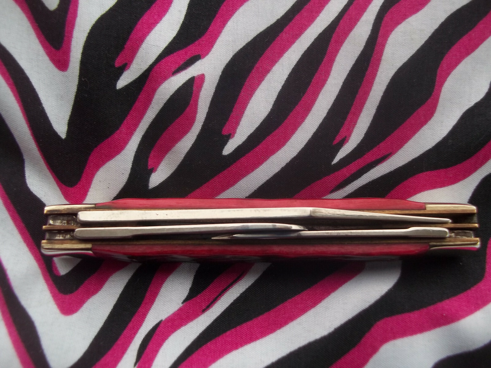 VINTAGE GERMAN BONE HANDLE BUCK CREEK  POCKET KNIFE