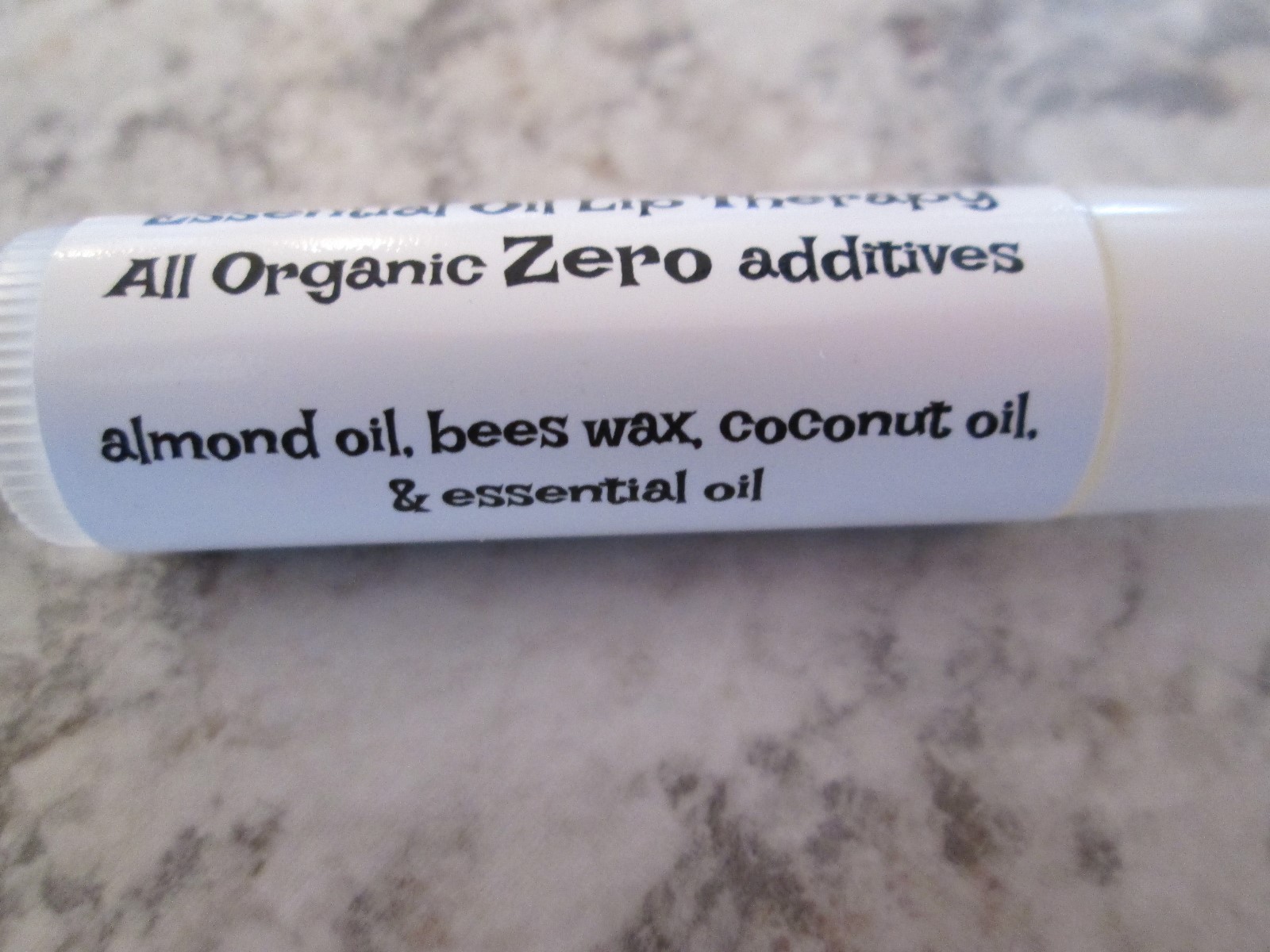 ZERO Chap stick, Lip Balm, Immune Blend Essential Oil Therapy